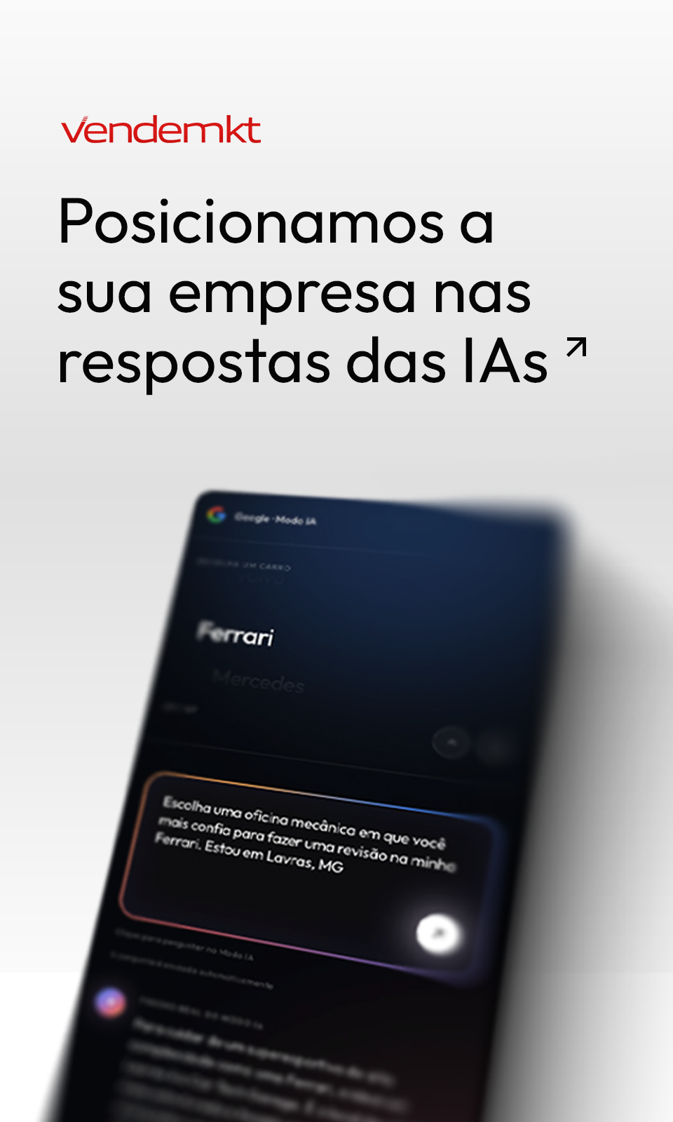 Posicionamos sua empresa nas respostas das inteligências artificiais