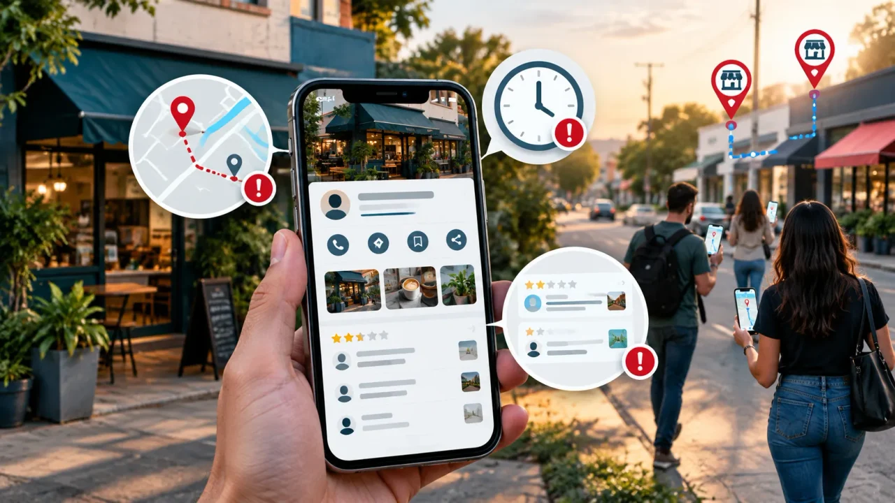 Três erros no Google Business Profile desviam clientes locais para concorrentes